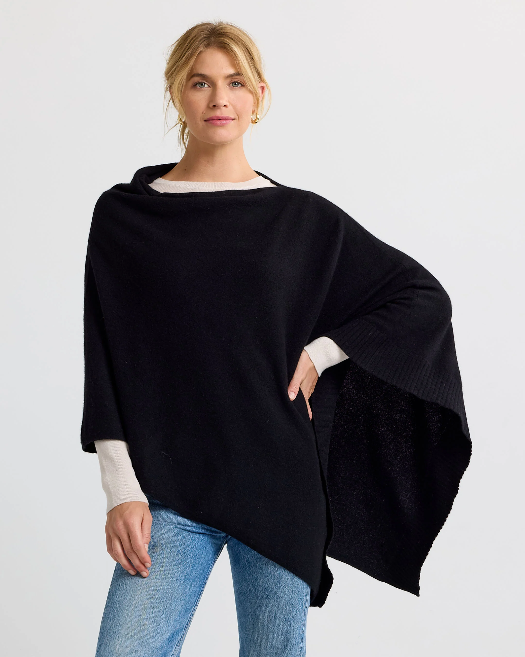 Cashmere Poncho - Image 4