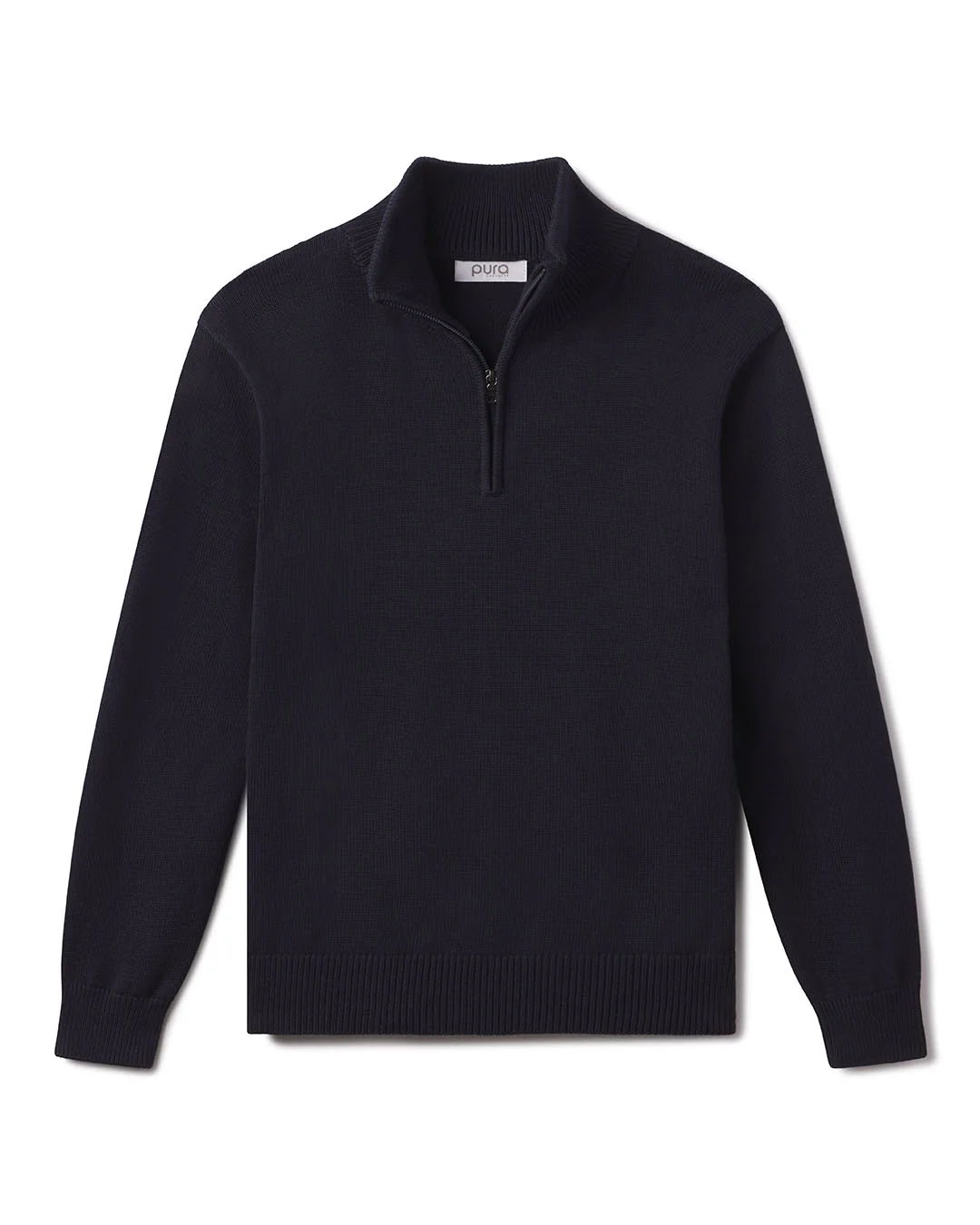 Men's Cotton Classic Half Zip - Image 3